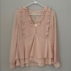 Sézane Mirta Blouse - Nude